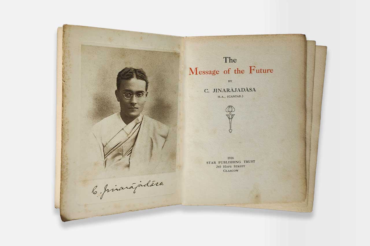 the message of the future jinarajadasa