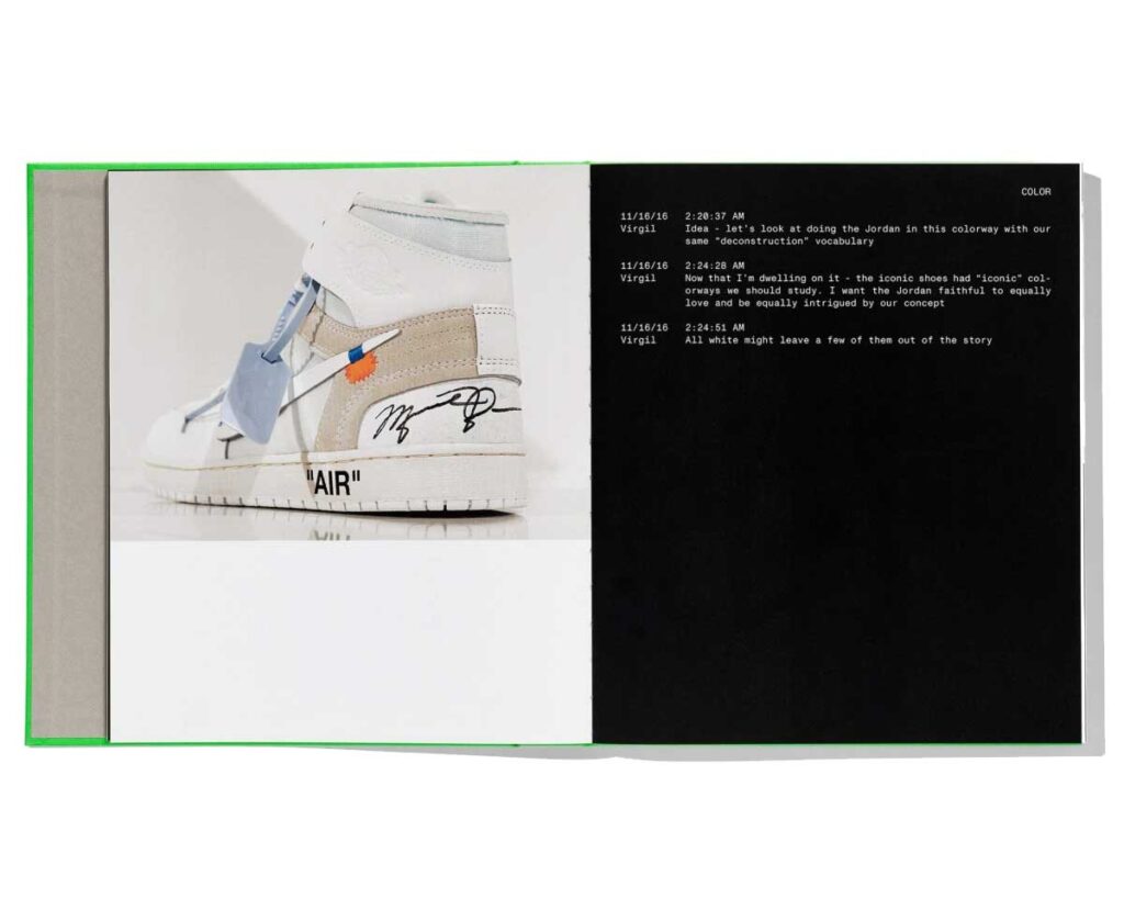 Virgil Abloh Nike ICONS Taschen book 5